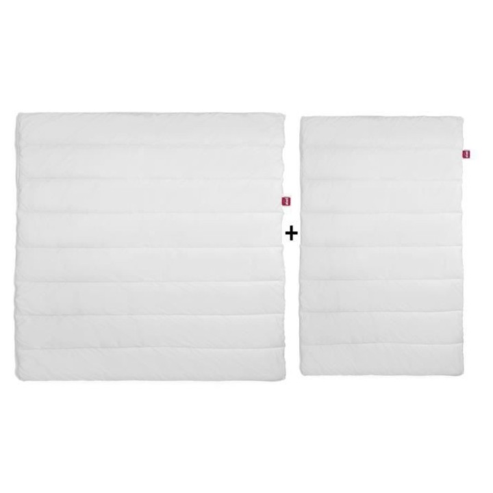 ABEIL Couette MODULABLE Spécial Couple 220x240cm