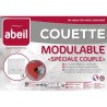 ABEIL Couette MODULABLE Spécial Couple 220x240cm