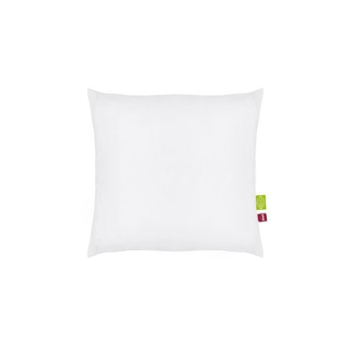ABEIL Lot de 2 Oreillers Bio Confort - 60 x 60 cm - Blanc