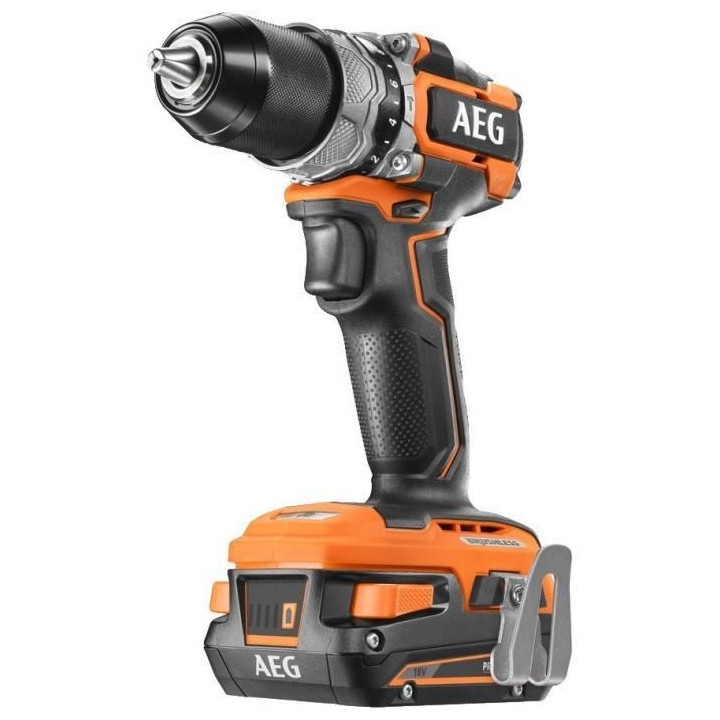 AEG Perceuse percussion Subcompact 18V BRUSHLESS BSB18SBL-202C, 2,0 Ah