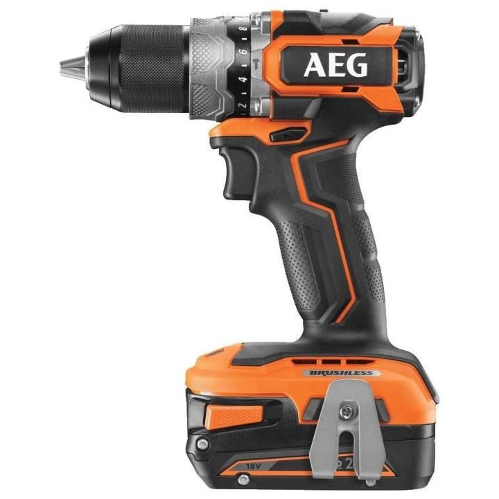 AEG Perceuse percussion Subcompact 18V BRUSHLESS BSB18SBL-202C, 2,0 Ah