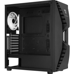 AEROCOOL Cronus RGB Noir TG - Boitier sans alimentation - Moyen tour - Format E-ATX