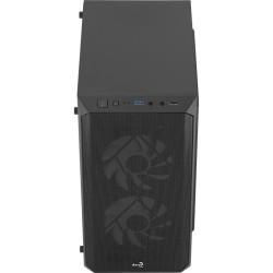 Boîtier PC - AEROCOOL - CS-107-A V2 - Boitier sans alimentation - Mini tour - Format Micro-ATX - Noir ( ACCS-PC14032.11 )