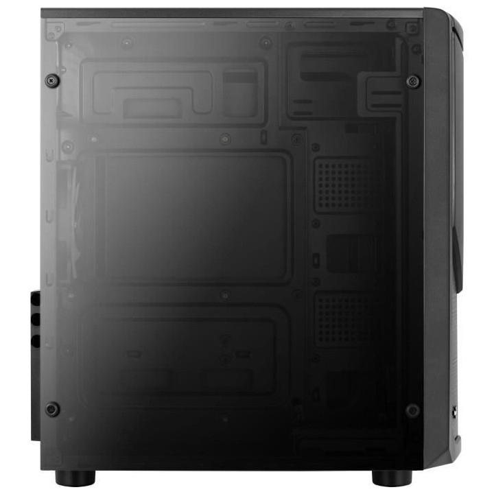 AEROCOOL BOITIER PC Tomahawk A - RGB - Moyen Tour - Noir - Format ATX