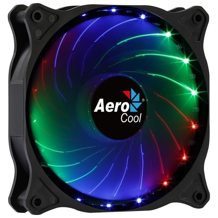 AEROCOOL Cosmo 12 FRGB - Ventilateur 120mm RGB fixe pour boitier