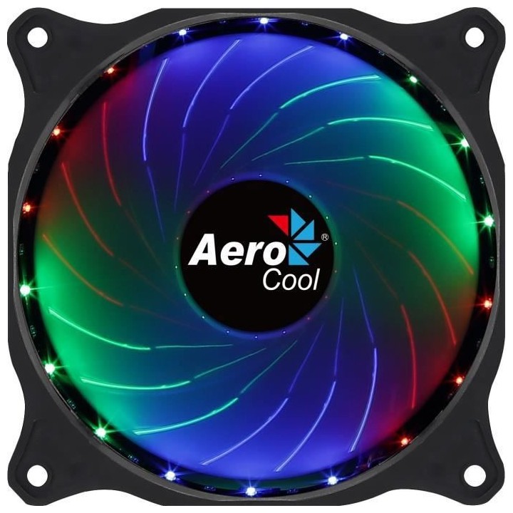 AEROCOOL Cosmo 12 FRGB - Ventilateur 120mm RGB fixe pour boitier