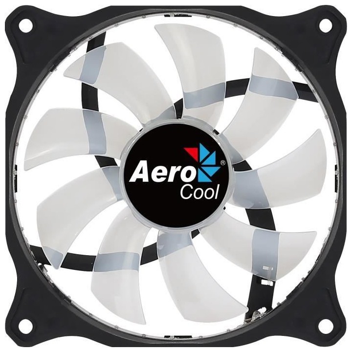 AEROCOOL Cosmo 12 FRGB - Ventilateur 120mm RGB fixe pour boitier