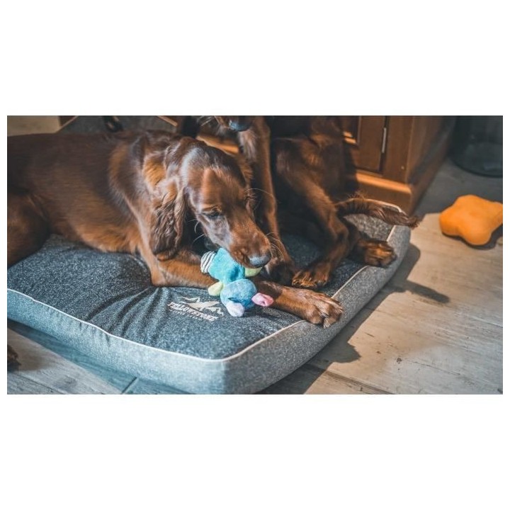 AIME Mini Jouet peluche vache - Pour chien