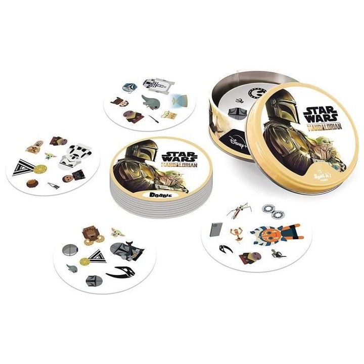 Zygomatic | Dobble : Star Wars The Mandalorian | Jeu de société | a