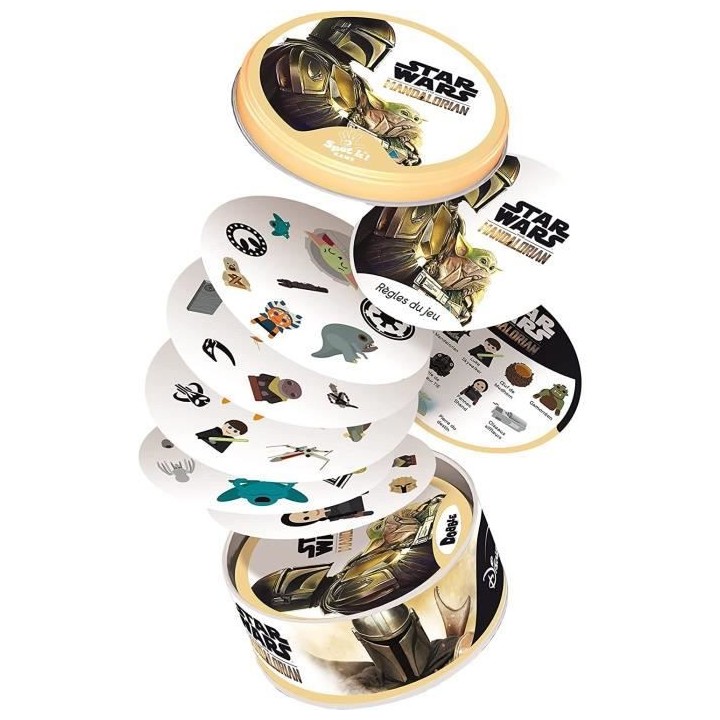 Zygomatic | Dobble : Star Wars The Mandalorian | Jeu de société | a