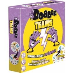 Zygomatic | Dobble : Jouez en équipe | Jeu de société | a partir de 6 ans | 2 a 8 joueurs | 15 minutes