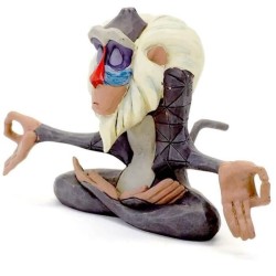 Figurine - DISNEY TRADITION - MINI RAFIKI - Licence officielle Le Roi Lion - Enesco