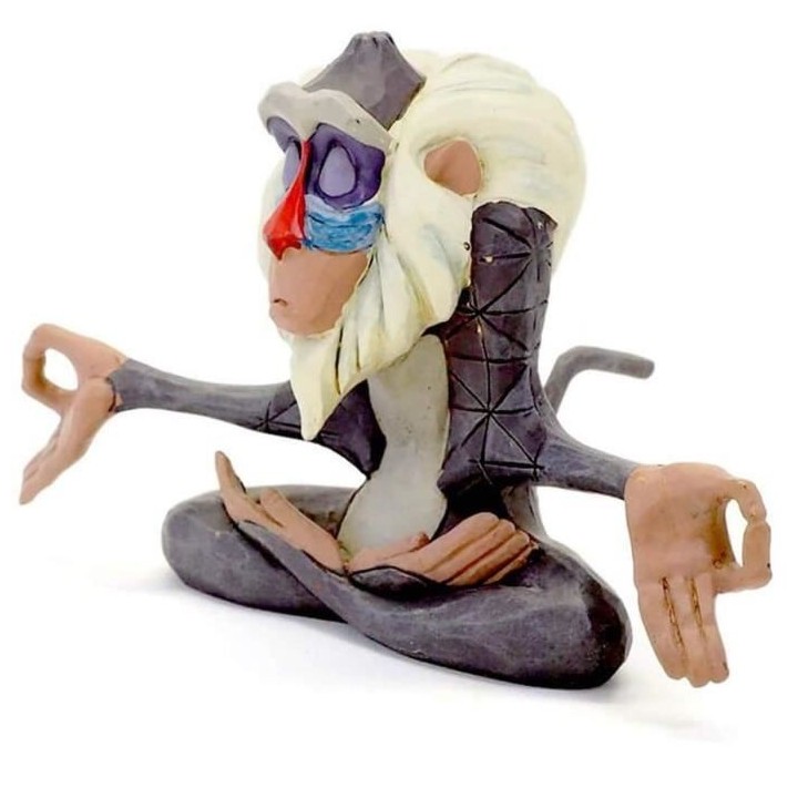 Figurine - DISNEY TRADITION - MINI RAFIKI - Licence officielle Le Roi