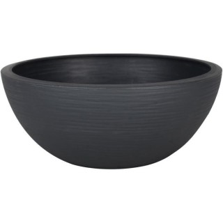 EDA PLASTIQUE - Pot vasque Graphit'Up Ø 30 - 5,5L - Gris anthracite