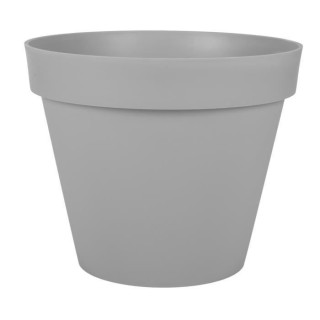 EDA Pot rond Toscane - 48 cm - 43 L - Gris béton