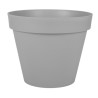 EDA Pot rond Toscane - 48 cm - 43 L - Gris béton