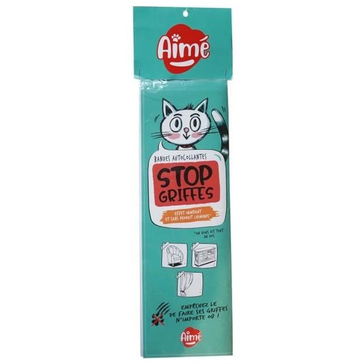 AIME Stop griffe adhésif - Pour chat
