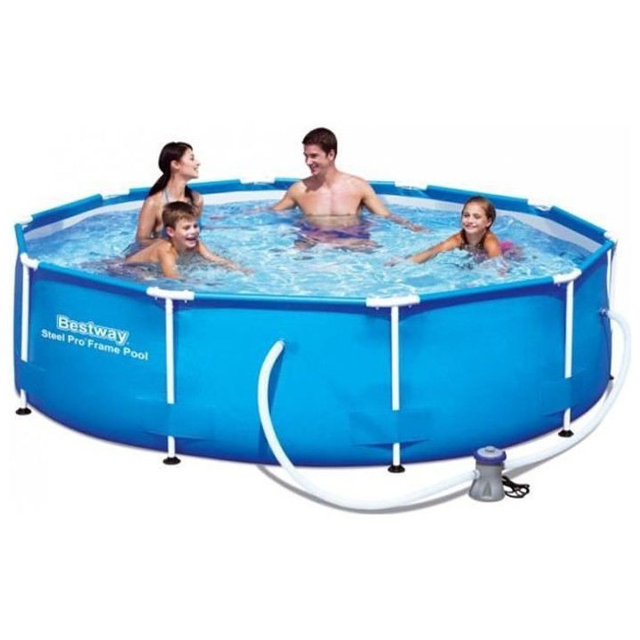 Kit Piscine hors sol tubulaire BESTWAY - Steel Pro™ - 305 x 76 cm -