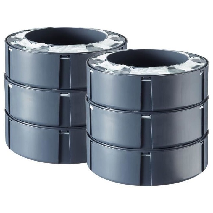 TOMMEE TIPPEE Lot de 6 Recharges de Poubelle a Couches pour Simplee Sa