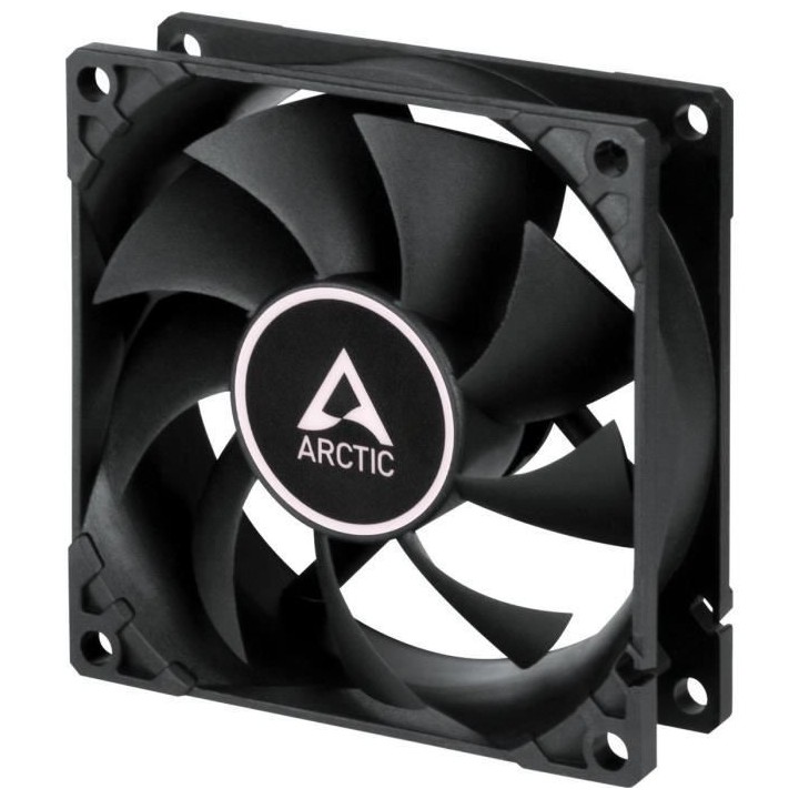 ARCTIC F8 PWM Noir - Ventilateur 80mm pour boitier PC
