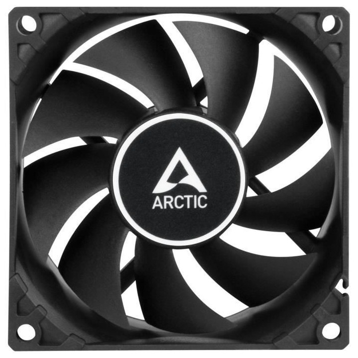 ARCTIC F8 PWM Noir - Ventilateur 80mm pour boitier PC