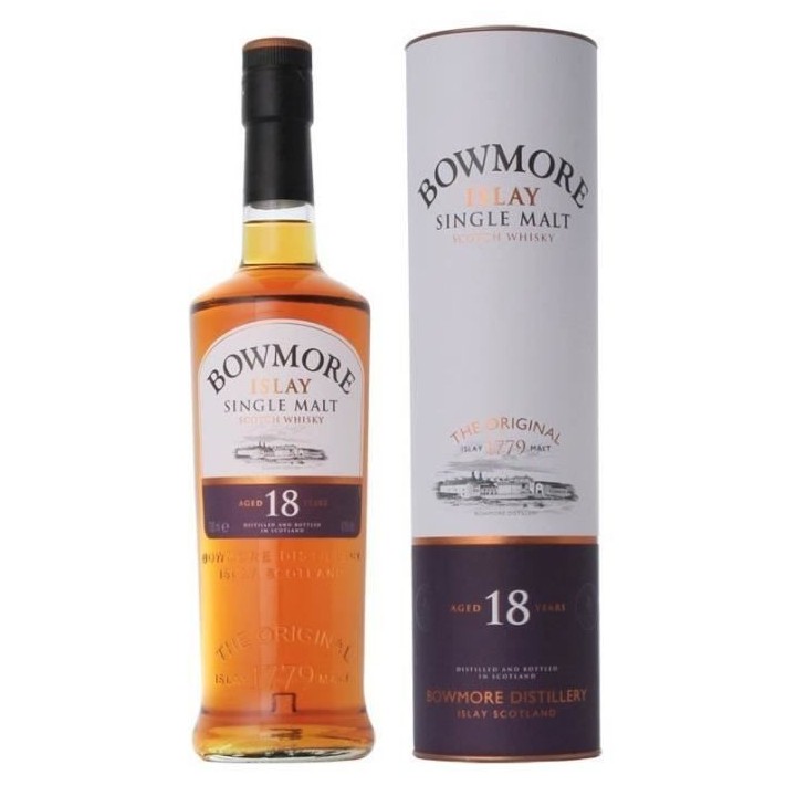 Bowmore - 18 ans - Islay single malt scotch whisky - 43,0 % Vol. - 70
