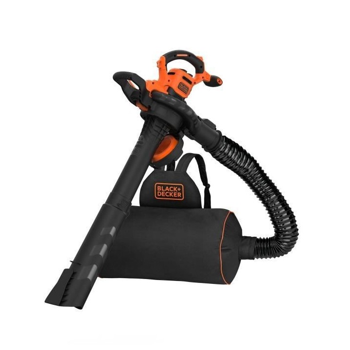 BLACK+DECKER - Aspirateur, Souffleur, Broyeur de feuilles filaire 3000
