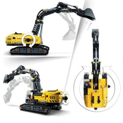 LEGO Technic 42121 Pelleteuse, Jouet de Construction, Engins Chantier, Tracteur a Chenilles