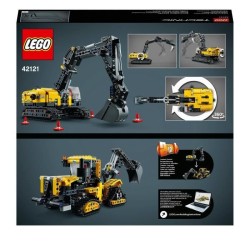 LEGO Technic 42121 Pelleteuse, Jouet de Construction, Engins Chantier, Tracteur a Chenilles