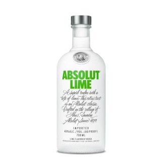 Absolut Lime - Vodka aromatisée - 40% - 70 cl