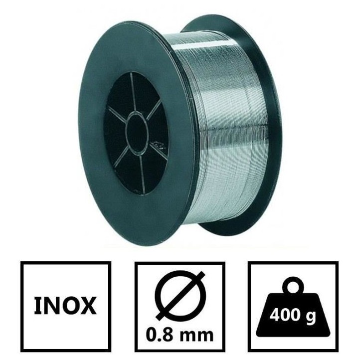 INE Bobine de fil a souder acier Mig-Mag Ø0,8 mm 400 g