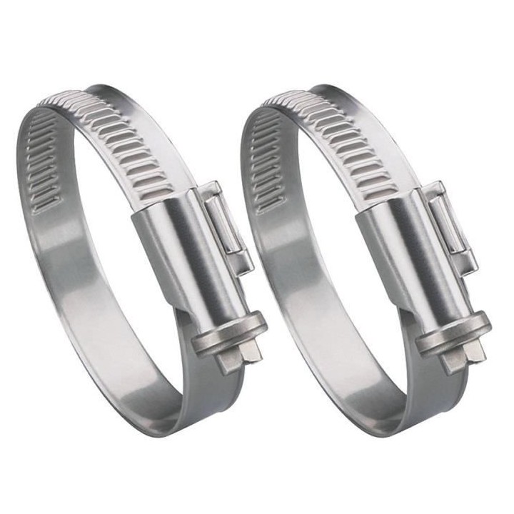 Colliers de serrage universel, métallique, diametre 12 a 22 mm, large