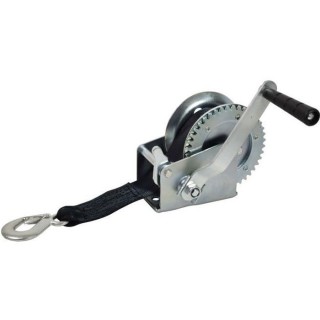 AUTOBEST Treuil manuel Tambour - Sangle 10 m - 500 kg