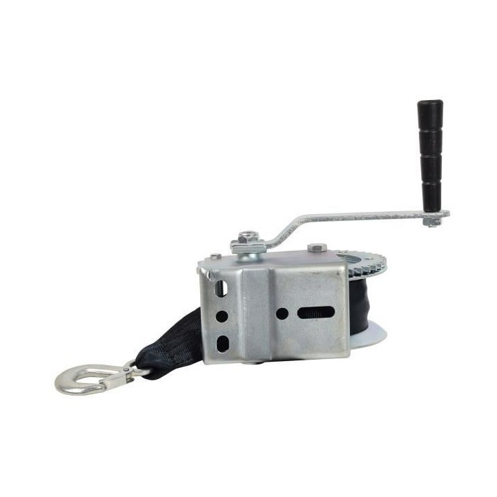 AUTOBEST Treuil manuel Tambour - Sangle 10 m - 500 kg