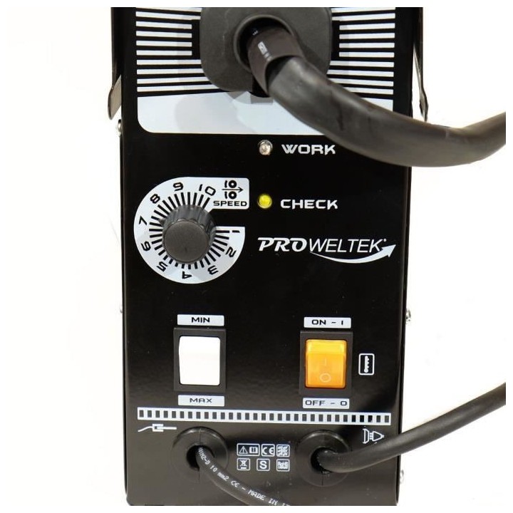 PROWELTEK Poste a souder PROMIG 130 - 1 bobine de fil fourré Ø 0,9 m