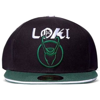 DIFUZED - Casquette - Loki : Logo - Noir, Vert et Blanc