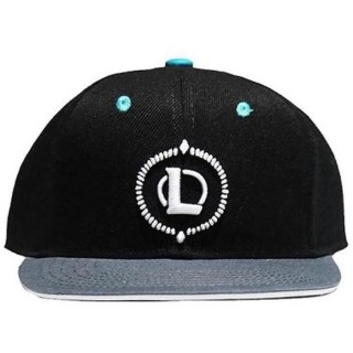 DIFUZED League of Legend Casquette - Logo - Noir et blanc