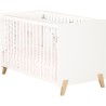 Babyprice - JOY NATUREL - Lit Bébé 120 x 60