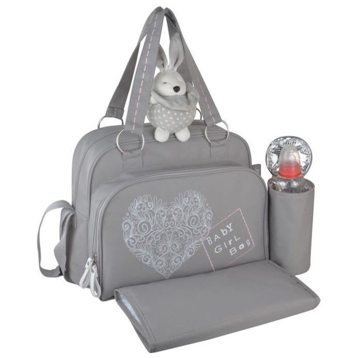 BABY ON BOARD Sac a langer + accessoires nomades Simply Girl - Des la