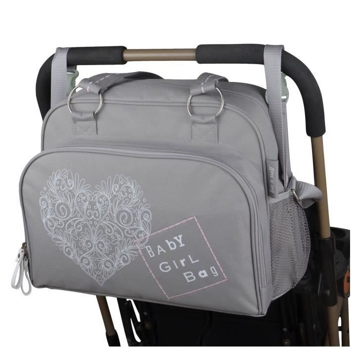 BABY ON BOARD Sac a langer + accessoires nomades Simply Girl - Des la