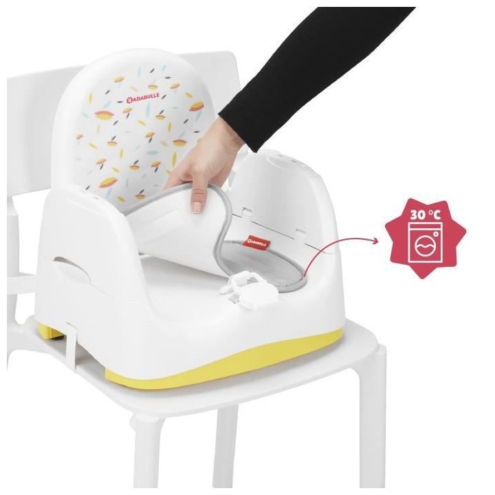 Badabulle Réhausseur de Chaise Home and Go, 6 - 36 mois, Sun