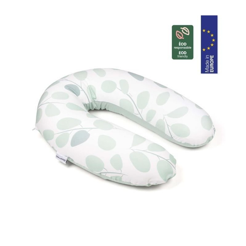 Babymoov Coussin de Maternité doomoo Buddy Leaves Aqua Green