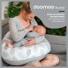 Babymoov Coussin de Maternité doomoo Buddy Leaves Aqua Green