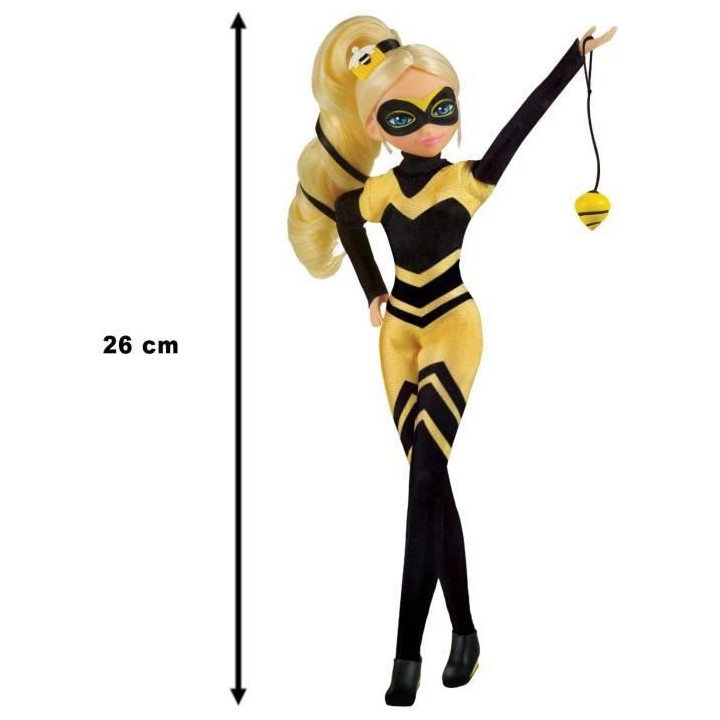 Miraculous Ladybug - Poupée mannequin 26 cm : Queen Bee - BANDAI