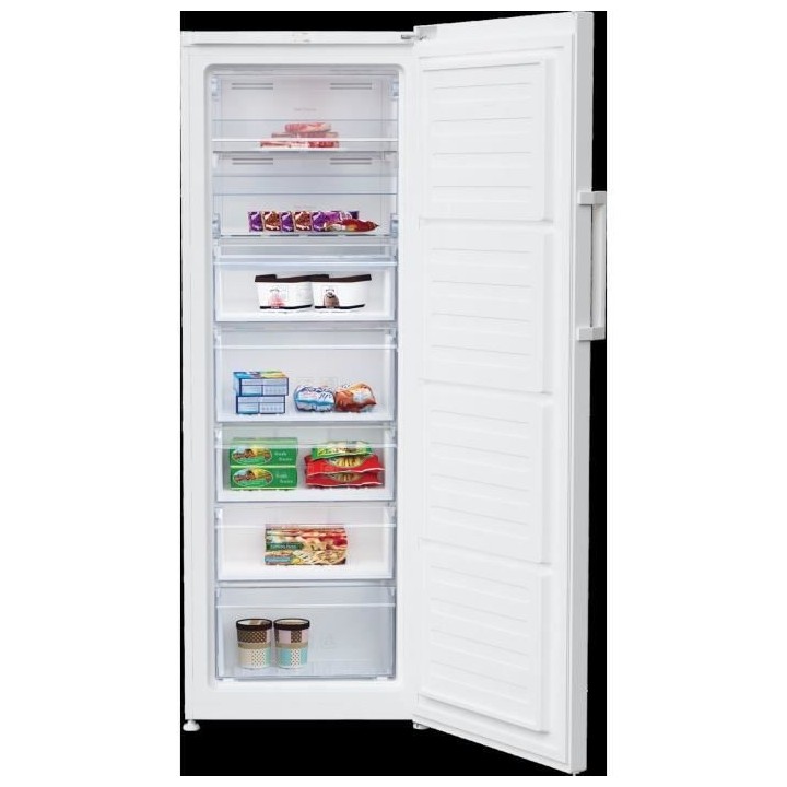 BEKO RFNE290L31WN - Congélateur armoire - 250 L - Froid No Frost - Fr