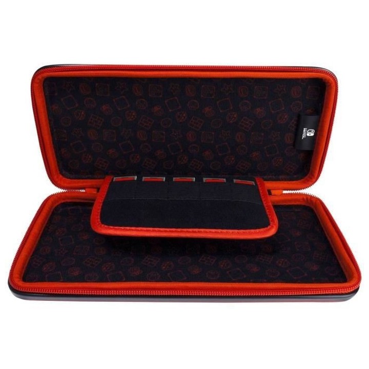 Hori Étui de Protection Nintendo Switch en Aluminium Rouge - Design S