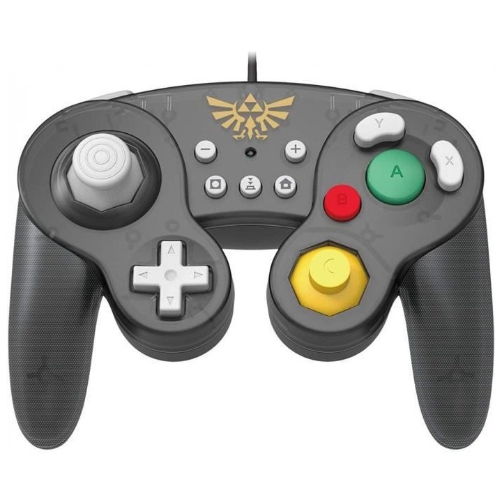 Hori Battle Pad Manette Filaire Type GameCube Super Smash Bros Pour Ni