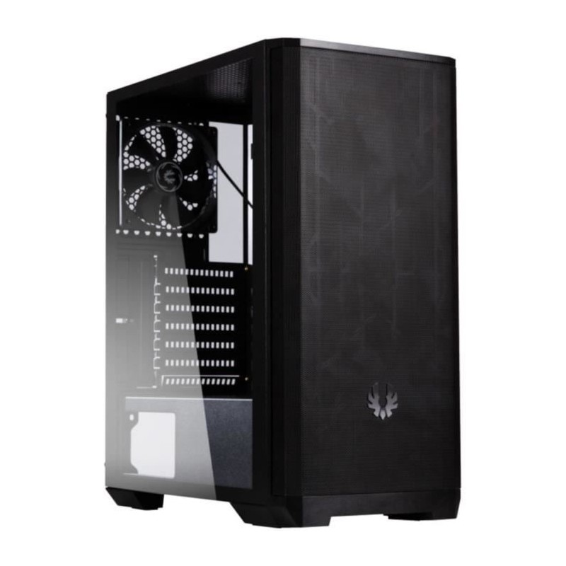 BITFENIX Nova Mesh SE TG (Noir) - Boitier sans alimentation - Moyen tour - Format ATX