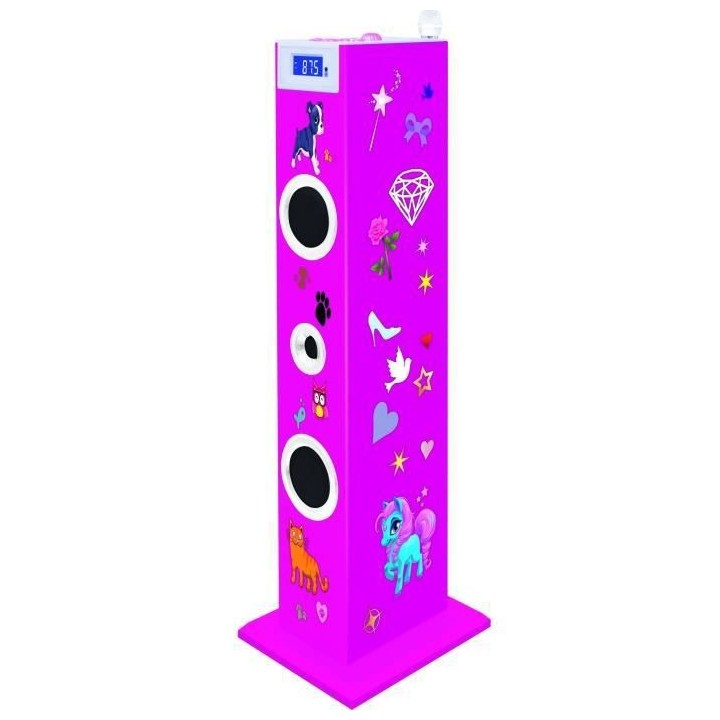 BIGBEN TW5RSSTICK Tour de son multimédia avec micro - 180 Stickers -