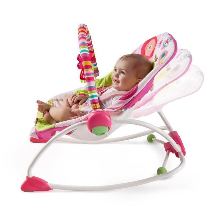 BRIGHT STARTS Transat Evolutif Framboise